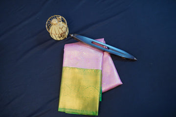 Kanjivaram zari woven silk saree