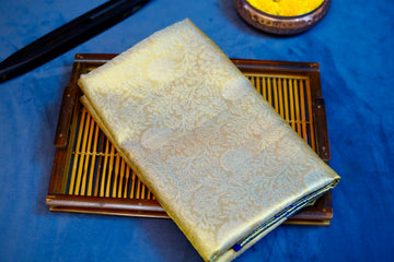 Pure handloom 2g gold zari woven kanjivaram silk saree