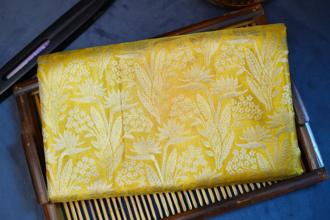 Pure handloom 2g gold zari woven kanjivaram silk saree